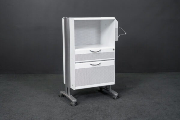 Rollcontainer Metall Weiß