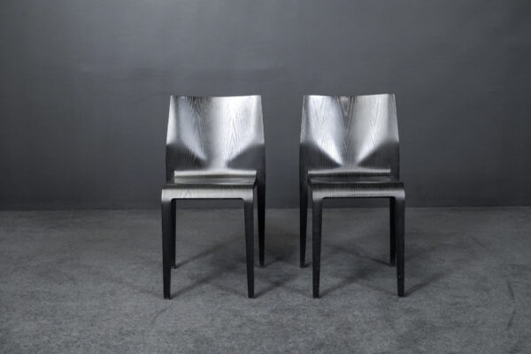 Alias 2x Laleggera Chairs Holz Schwarz
