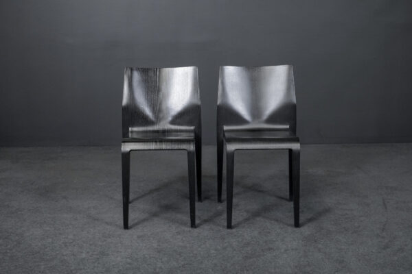 Alias 2x Laleggera Chairs Holz Schwarz
