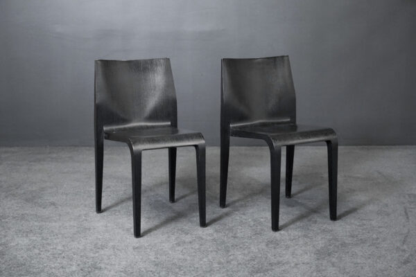 Alias 2x Laleggera Chairs Holz Schwarz