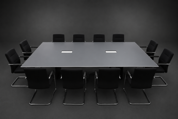 Konferenztisch Blau (ohne Stühle!)
