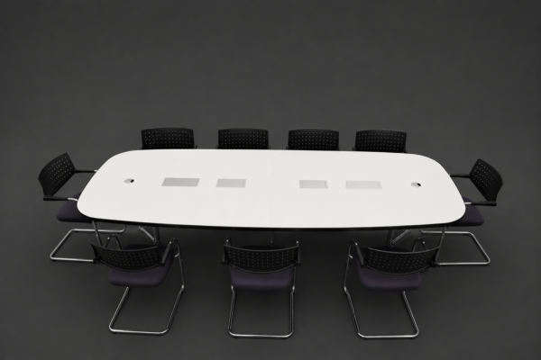 Table de conférence Vitra / Cadre USM Kitos