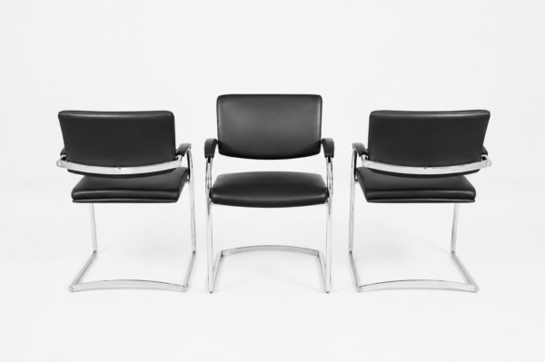 3er Set Interstuhl Freischwinger