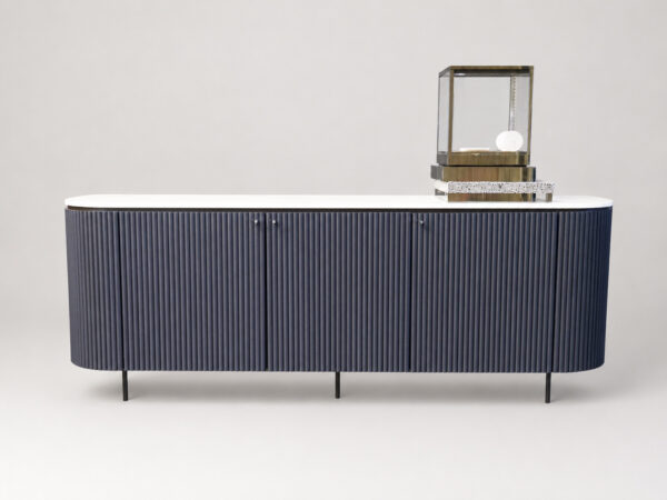 Canneté Sideboard inkl. Glasvitrine