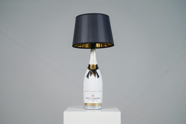 Decorative lamp from magnum bottle