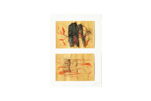 Wolfgang Tolk - Aquarelle #19 (Sans titre)
