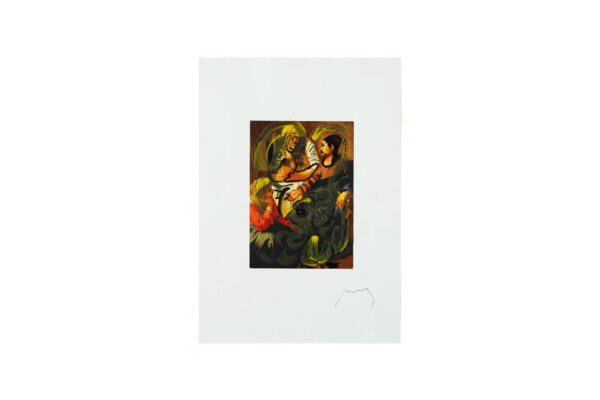 Wolfgang Tolk – Peinture de tableau #18 (Sans titre)