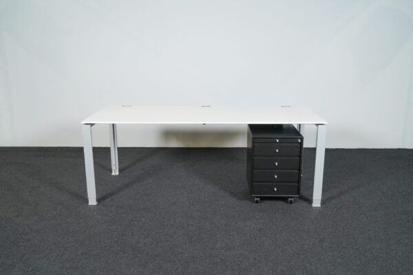 König + Neurath Desk + Montana Mobile Pedestal