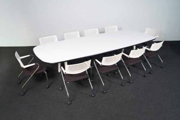 Vitra Konferenzset 10x Visaroll + Konferenztisch