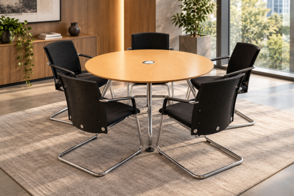 Vitra Ad Hoc + 5x König + Neurath Tensa Freischwinger