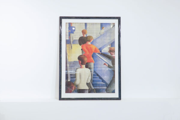 Oskar Schlemmer - Escalier Bauhaus (Reproduction, 1932)