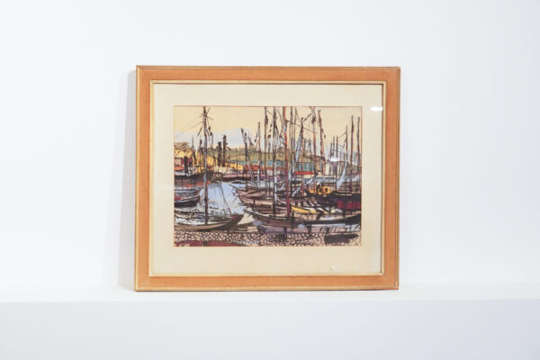 Peinture encadrée sur toile