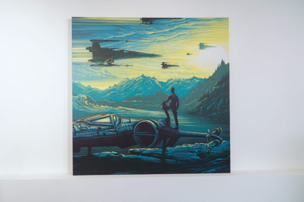 Star Wars X-Wing Assault Takodana, Toile encadrée
