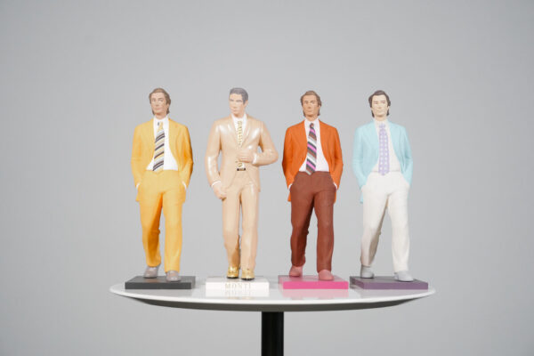 Set van 4 Guy Brantschen – Monti Man Figuren