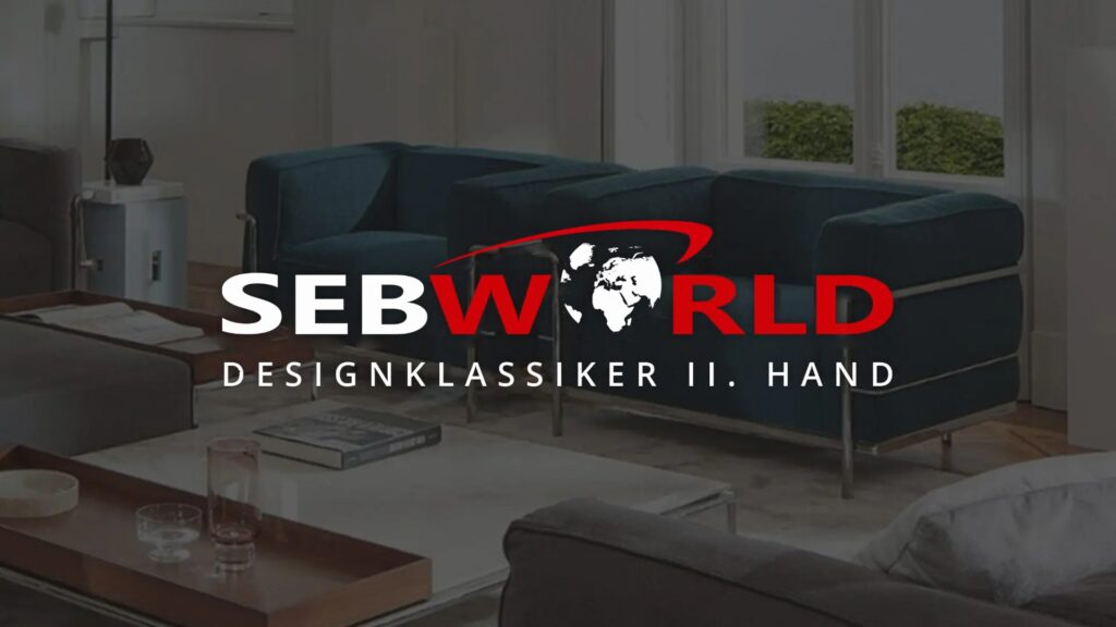 Sebworld Designklassiker II. Hand Logo