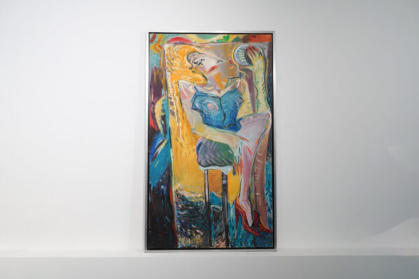 Framed Acrylic Painting